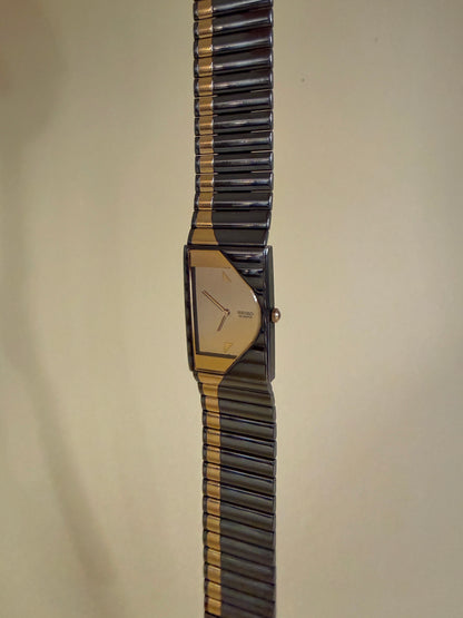 SEIKO — Half Moon Two-tone Continuous Bracelet