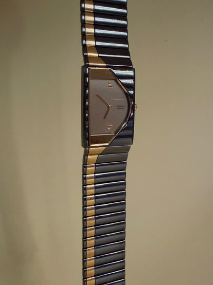 SEIKO — Half Moon Two-tone Continuous Bracelet