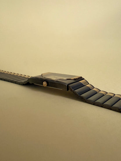 SEIKO — Half Moon Two-tone Continuous Bracelet