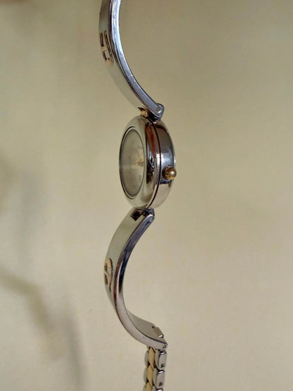 ETIENNE AIGNER – Round Two-tone Horsebit Bracelet Watch