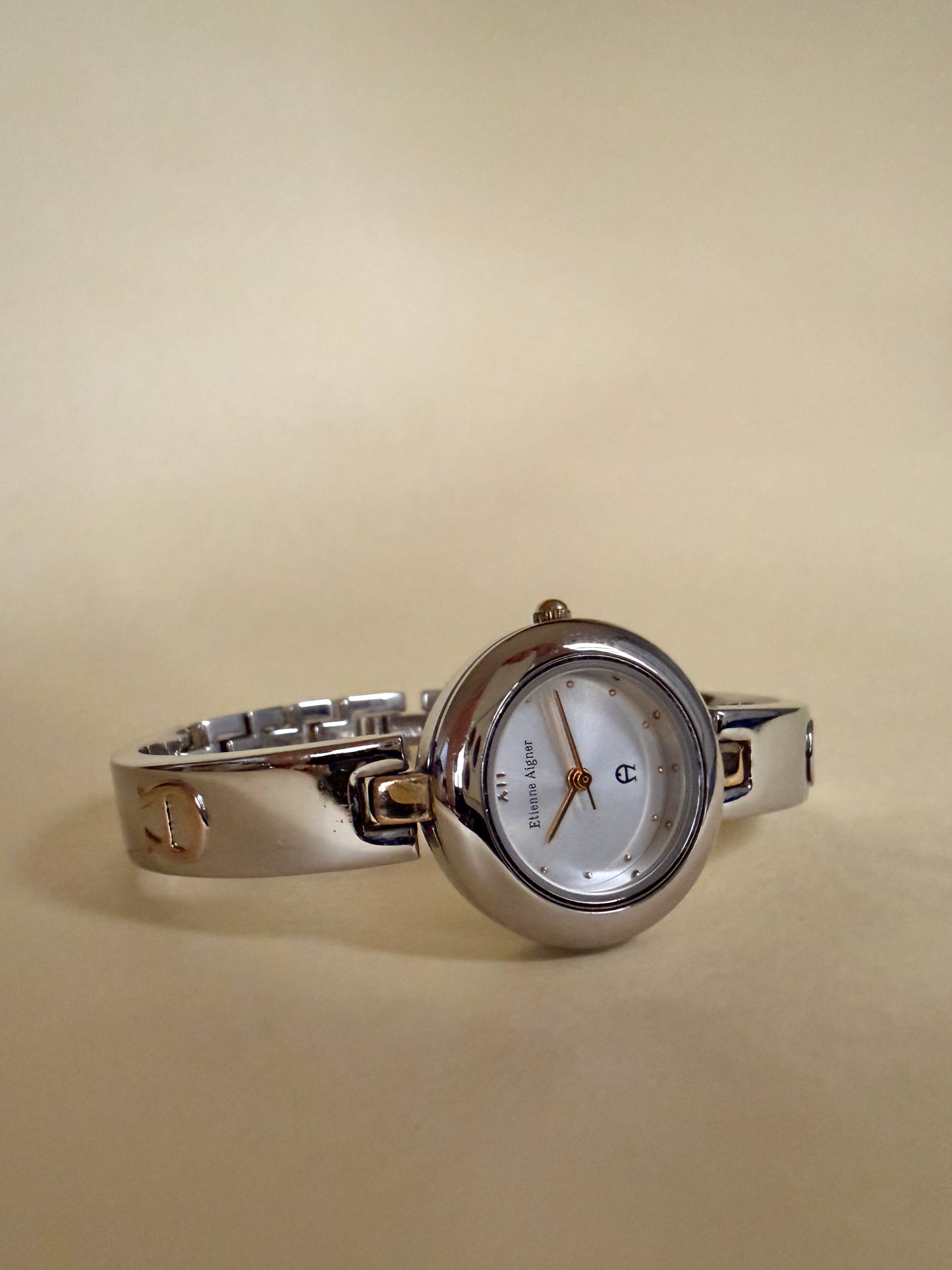 ETIENNE AIGNER – Round Two-tone Horsebit Bracelet Watch