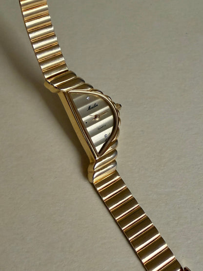 MOULIN — Half-moon Gold-tone Link Bracelet