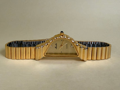 MOULIN — Half-moon Gold-tone Link Bracelet